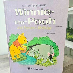 3 For 45 💕✨️ Vintage 1960s Winnie the Pooh and Eeyore’s Birthday